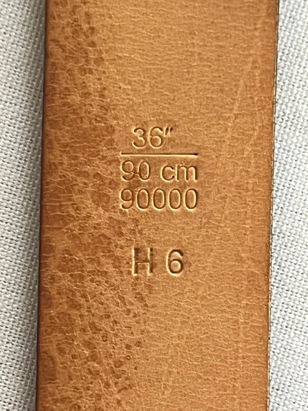 COACH Men's Vintage Leather Belt 36/90